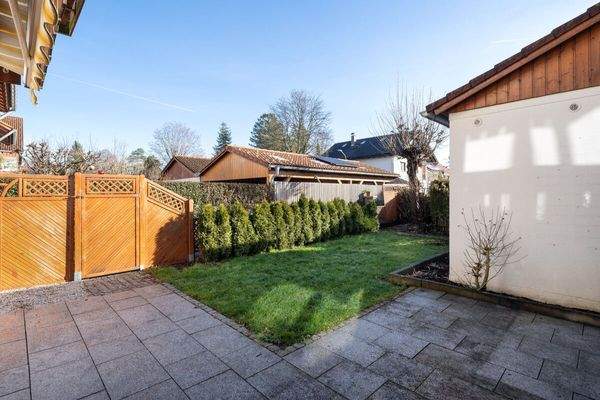 Privater Rückzugsort im Freien