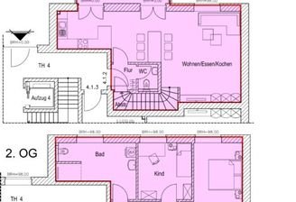 Wohnung 4.1.2 Grundriss