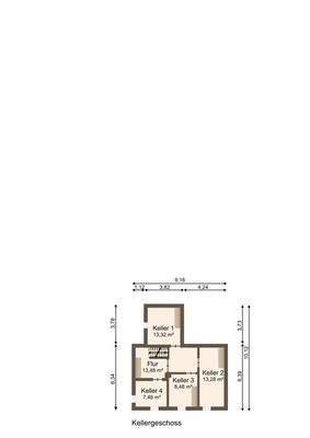 Untergeschoss Gebäude C