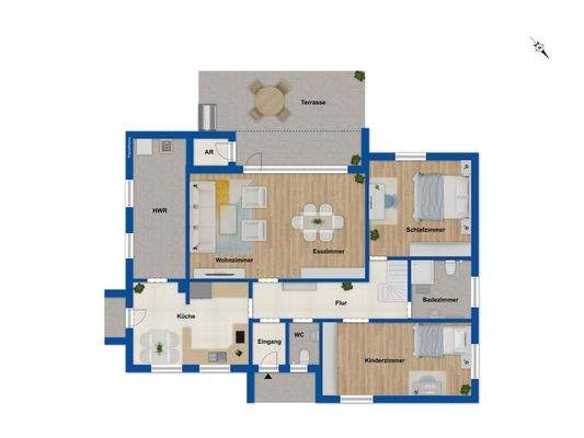 Grundriss Erdgeschoss