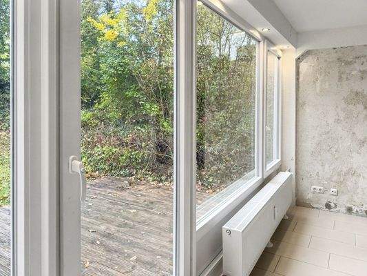 Hochwertige Fensterfront 