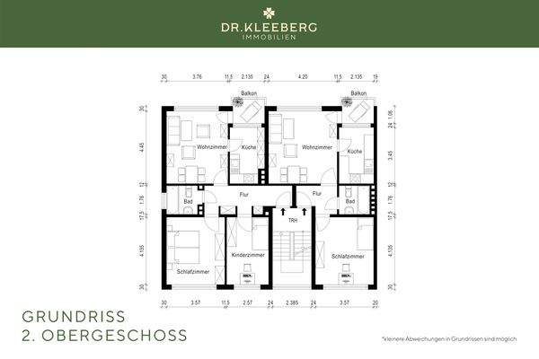 Grundriss 2. Obergeschoss