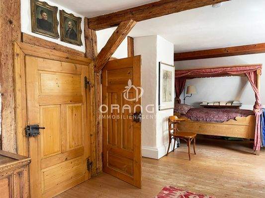 Sehr romantisch auch das (Gäste) Zimmer....