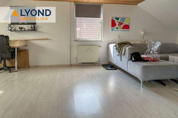 Wohnzimmer Dachgeschosswohnung