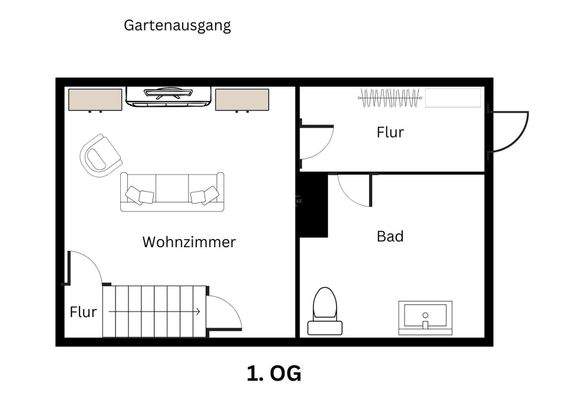 1.OG nach Rennovierung