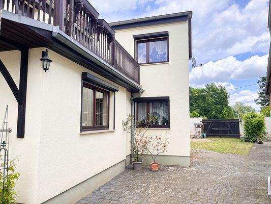 Terrasse Innenhofansicht