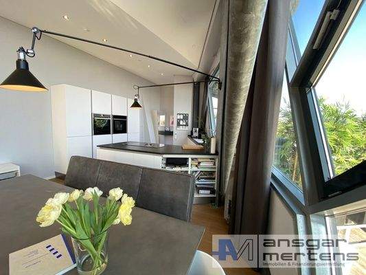 Blick in das Penthouse