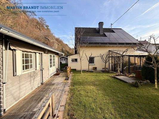 Gartenansicht des Hauses