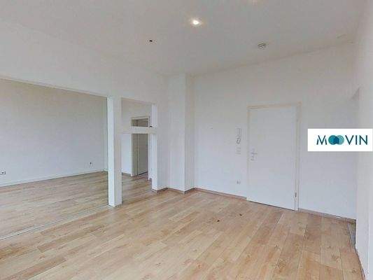 Ansicht VII: Wohn- und Esszimmer