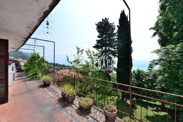 Gargnano-Formaga - Seeblick aus dem Balkon