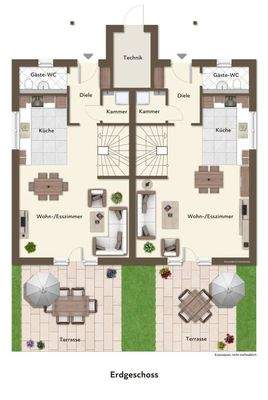 M0006 - Grundriss Erdgeschoss