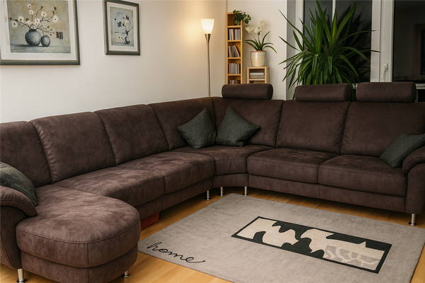 Wohnzimmer mit Couch