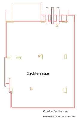 Grundriss Dachterrasse