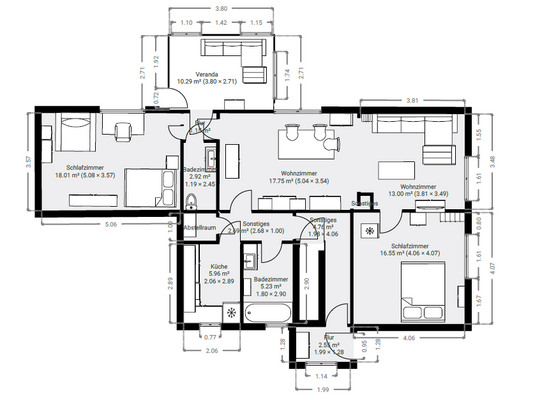Grundriss Erdgeschoss