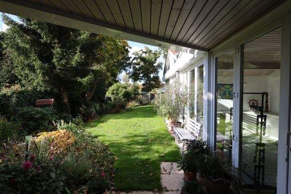 Überdachte Terrasse