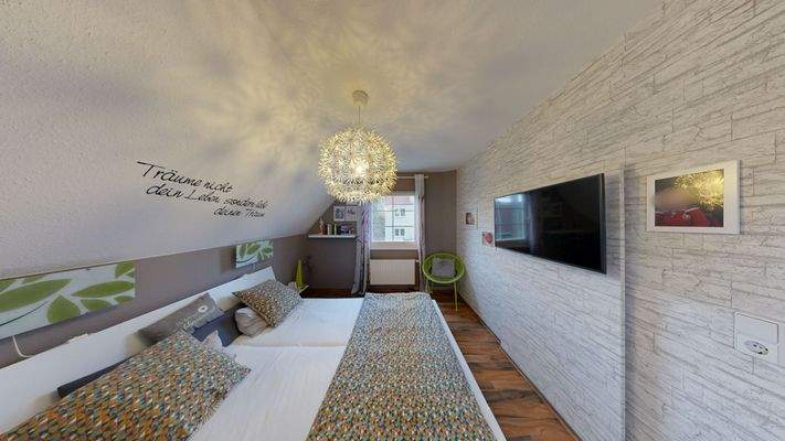 Schlafzimmer im Obergeschoss