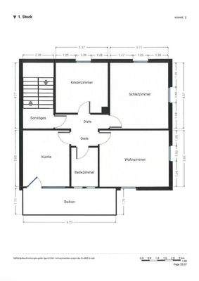 Grundriss Obergeschoss