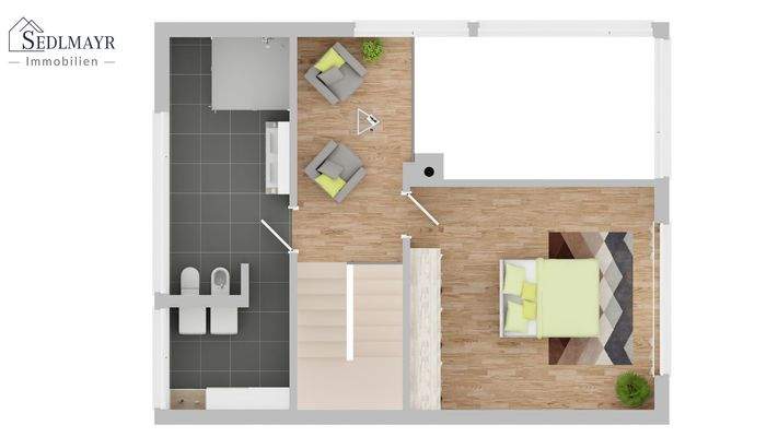 Grunriss OG - Alternativ