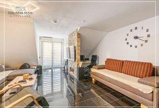 Wohn-/Schlaf-/Essbereich 2 mit Rahmen