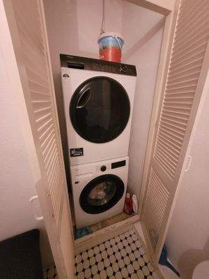 Waschmaschinenanschluss im Gäste WC
