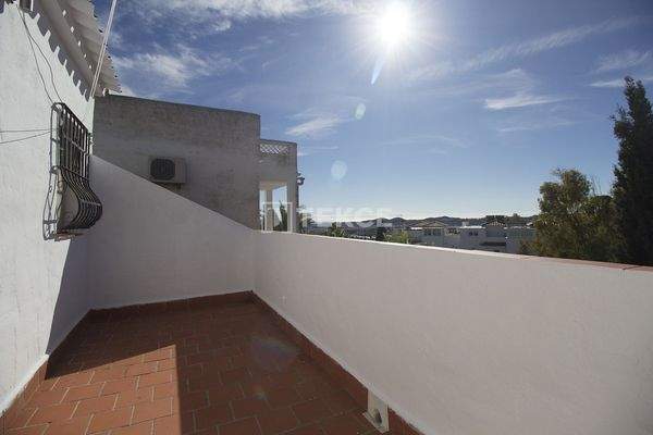 Sea-View House in Mijas Spain in a Secure Complex
