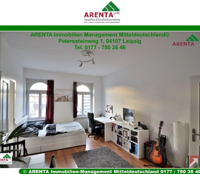 1 Zimmer Wohnung in Leipzig (Zentrum-Süd)