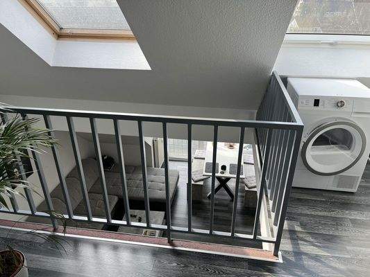 Blick von der Galerie