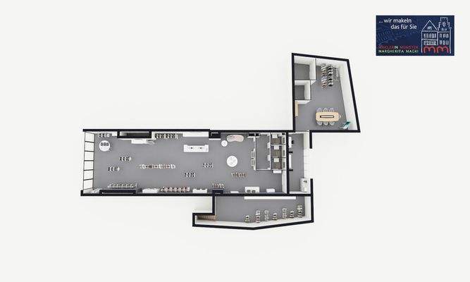Grundriss Ladenlokal rechts