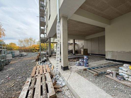 Außenbereich, Parkplätze