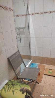 Dusche - Flacheinstieg