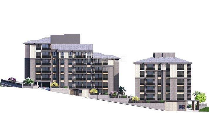 3-Bedroom Flats with Communal Pool in Mudanya Güzelyalı