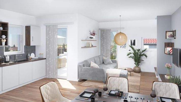 Visualisierung Wohnzimmer