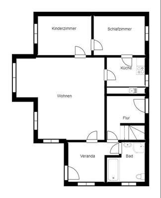 EG - 1. Wohneinheit Huapthaus