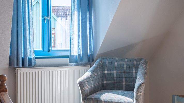 Sessel im Schlafzimmer