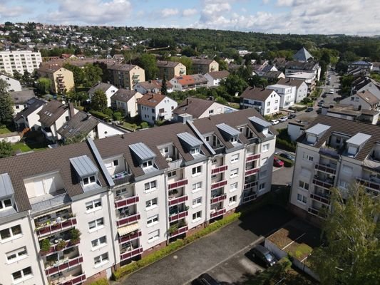 Rückansicht Balkon