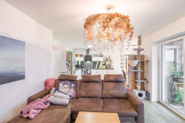 Wohnzimmer und Küche