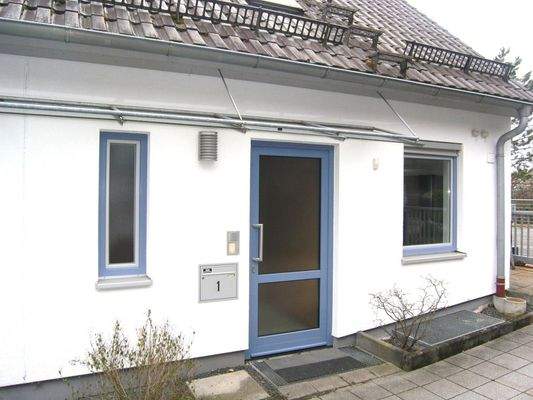 Ansicht Eingang Maisonette-Wohnung