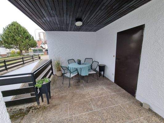 überdachter Freisitz