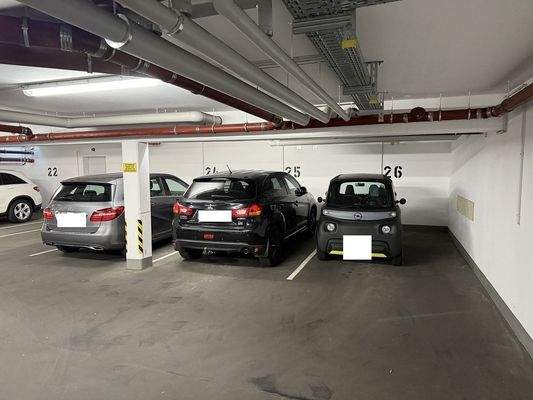 Tiefgaragen Platz 1