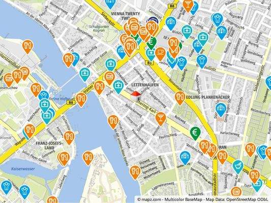 Geolyzer Kartenausschnitt