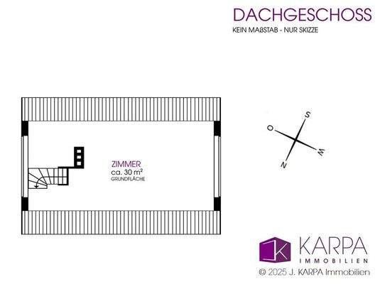 Grundriss Spitzboden Gestaltungsvorschlag