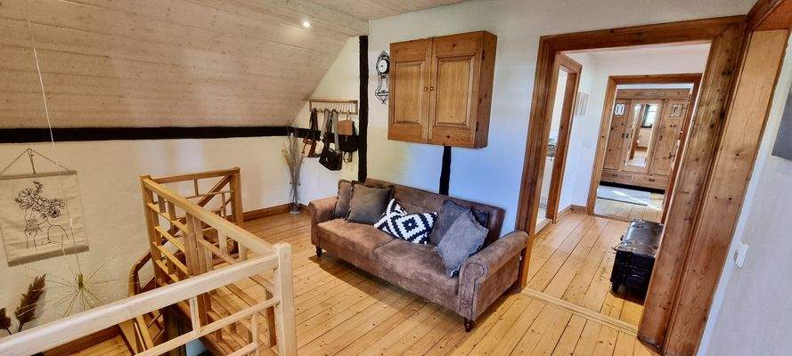 Flur und Treppenbereich Dachgeschoss