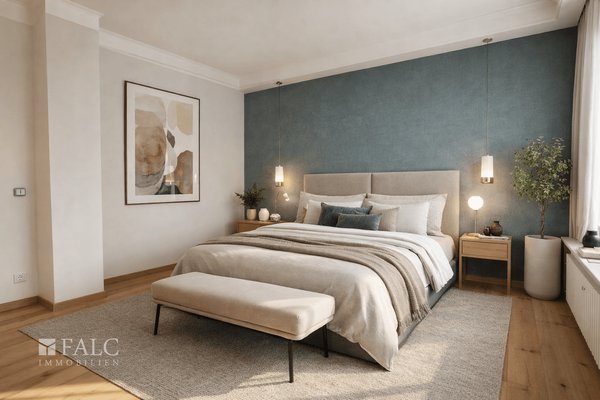 Einrichtungsbeispiel Schlafzimmer