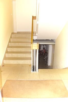 Fahrradstellplatz im Keller