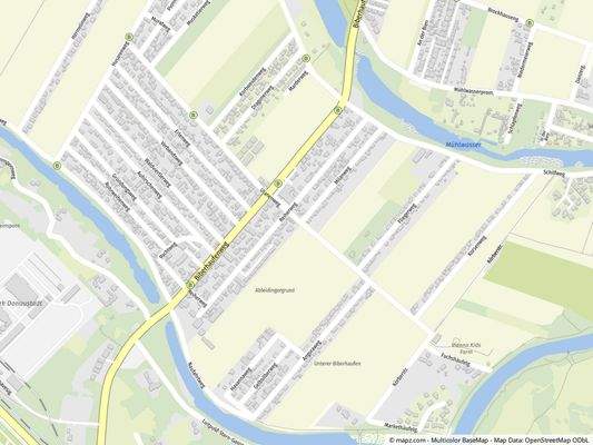 Geolyzer Kartenausschnitt