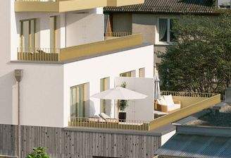 TERRASSE mit eigener Dachfläche