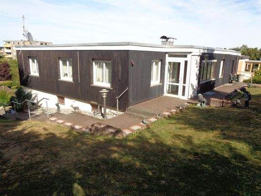 Hausansicht vom Garten