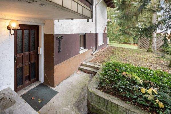 zweiter Hauseingang zum Souterrain 