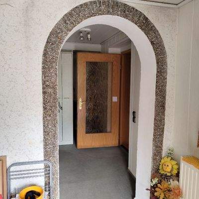 Eingangsbereich mit Deko