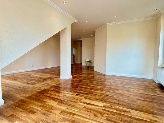 Essbereich im Wohnzimmer